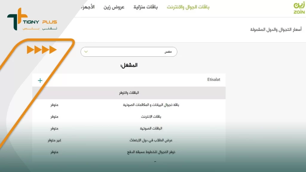 دليل خدمة تجوال زين السعودية - كيفية التفعيل وباقات التجوال المتاحة 3 باقات التجوال في زين