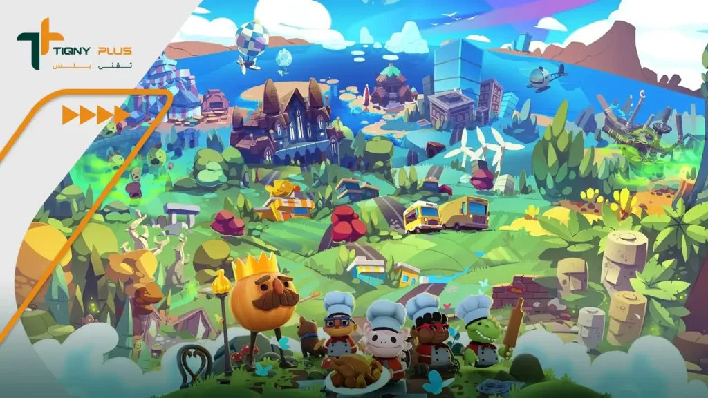 أفضل 5 ألعاب جماعية للأسرة والأصدقاء 4 لعبة Overcooked! All You Can Eat