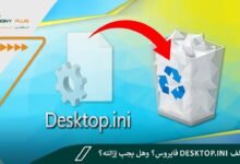 هل ملف Desktop.ini فايروس؟ وهل يجب إزالته؟ 20 هل ملف Desktop.ini فايروس؟ وهل يجب إزالته؟