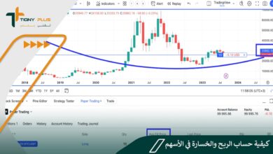 كيفية حساب الربح والخسارة في الأسهم